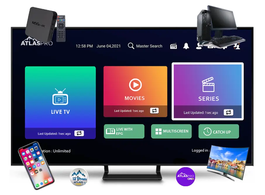 Atlas pro ONTV premium en france